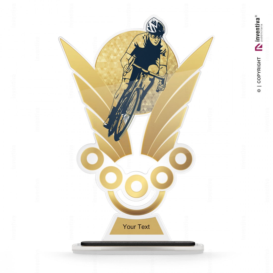 Medal In Frame cornice personalizzata per i successi sportivi - Ciclismo