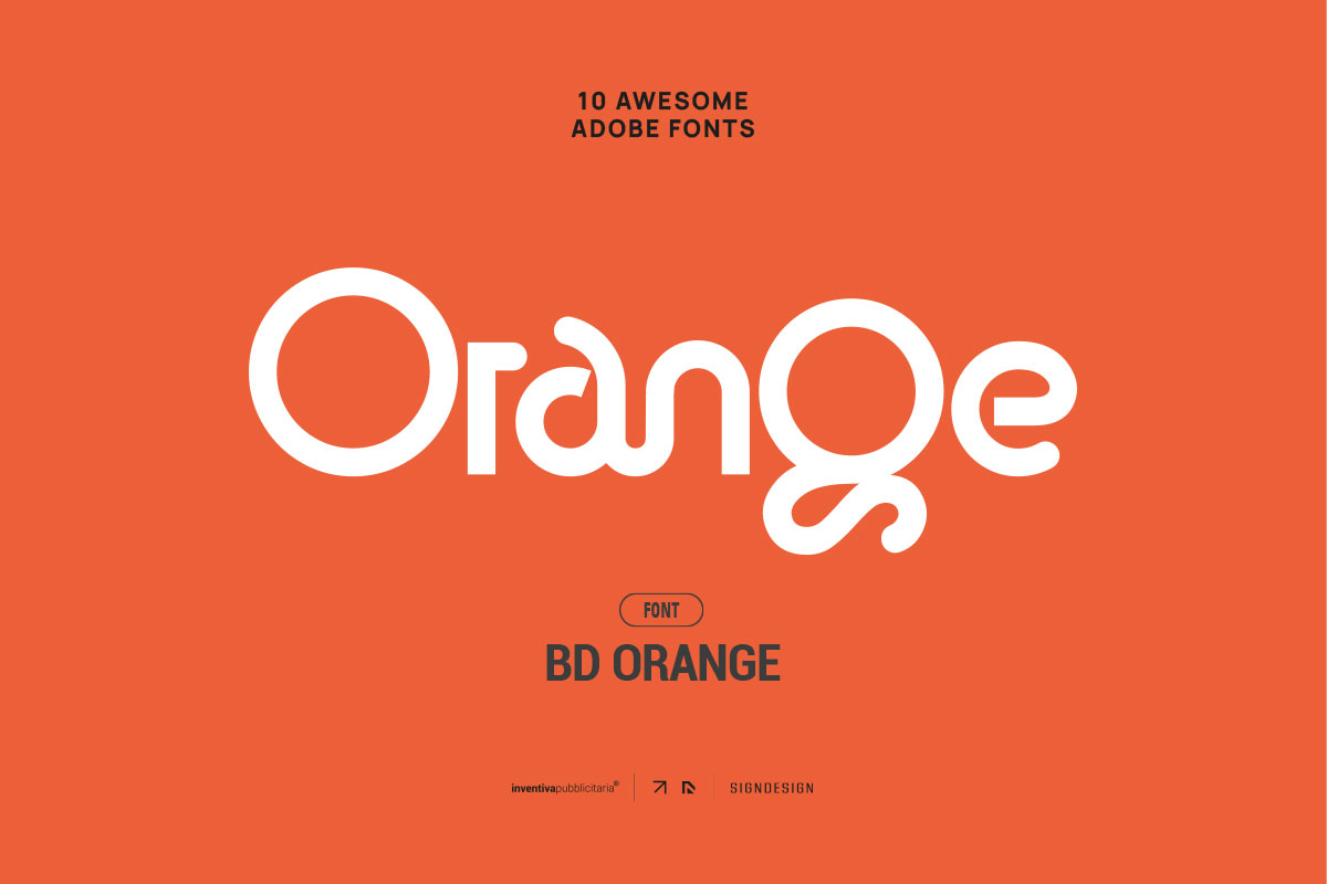 Fonts Adobe Orange