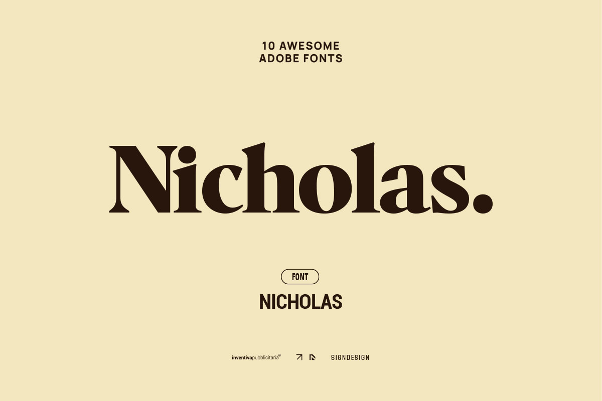 Font Nicholas su insegna